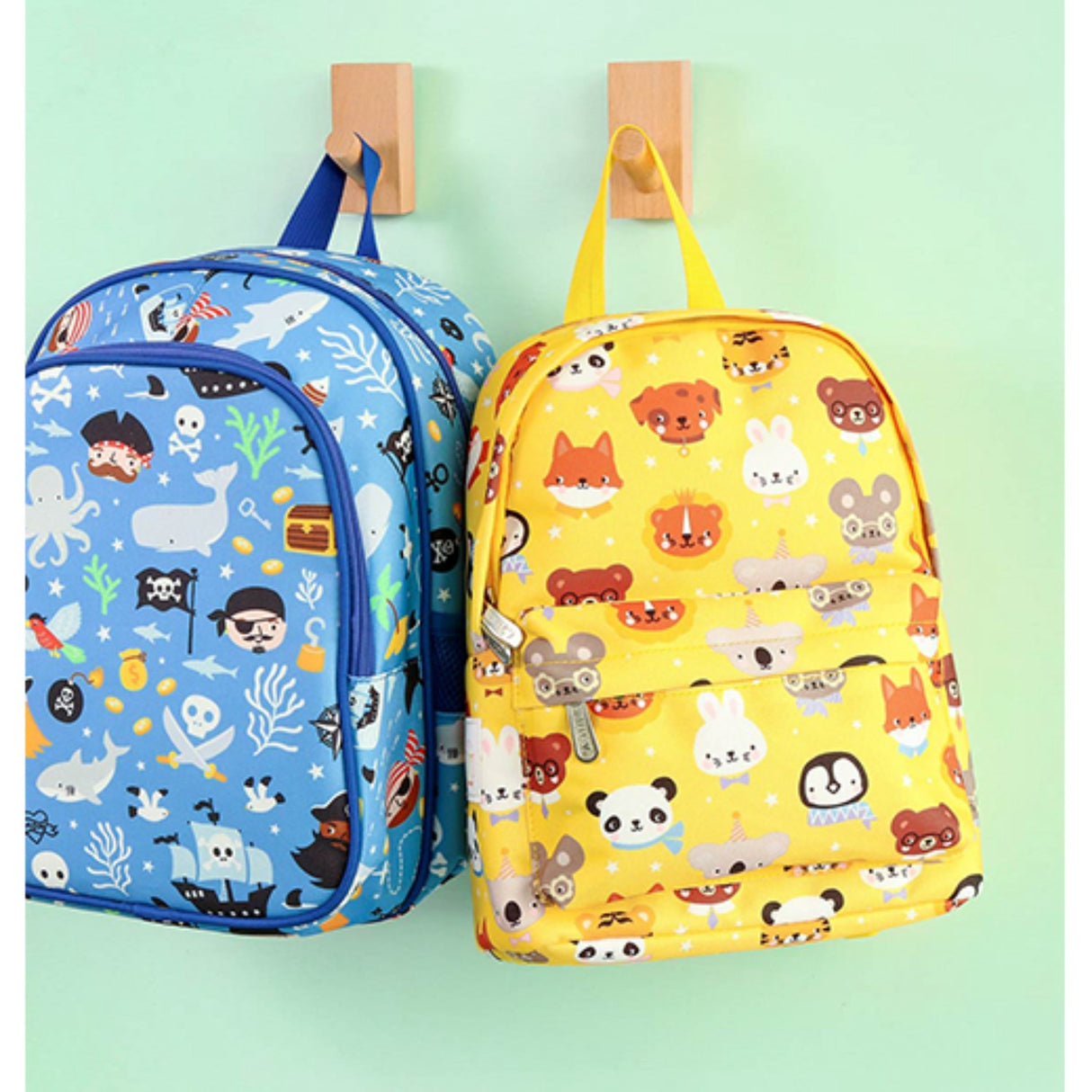 A Little Lovely Company Animal Friends Small Backpack