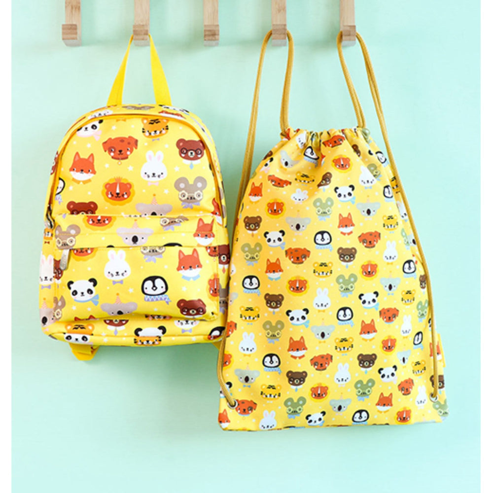 A Little Lovely Company Animal Friends Small Backpack