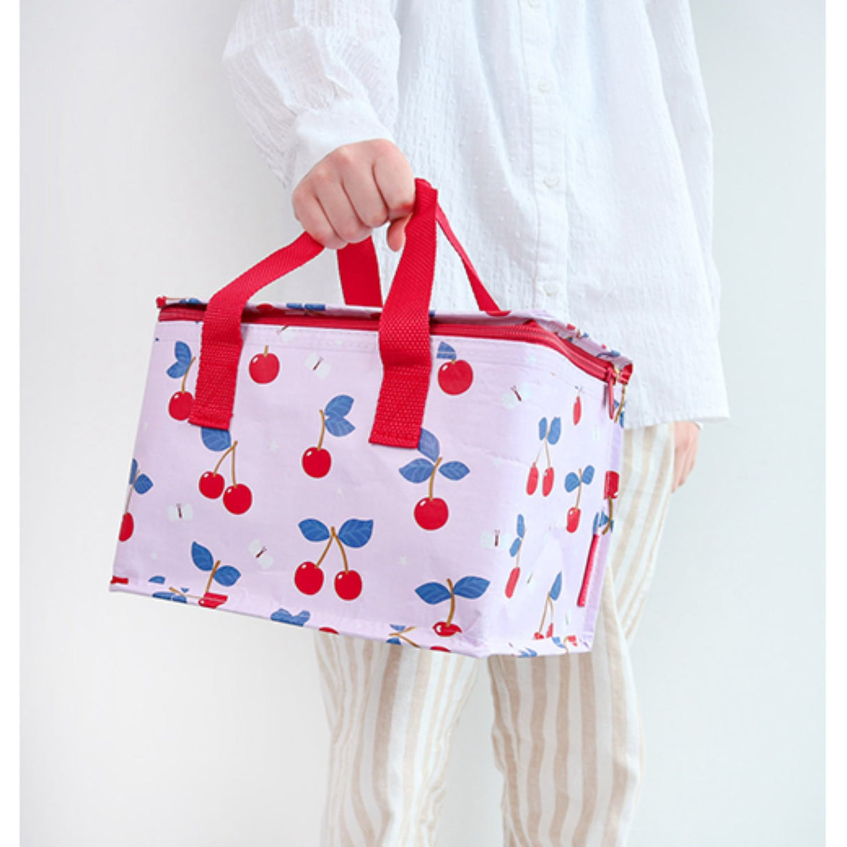 A Little Lovely Company Cherries Cooler Bag