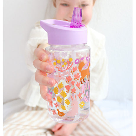 A Little Lovely Company Flower Garden Water Bottle
