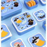 A Little Lovely Company Pirates Lunch & Snack Box Set
