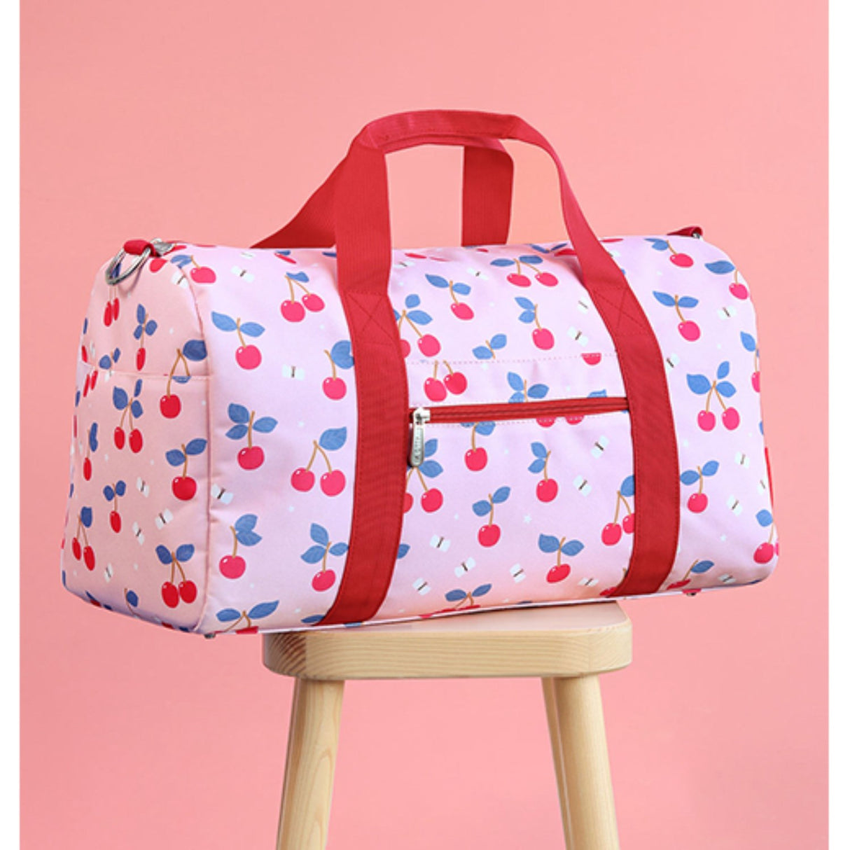 A Little Lovely Company Cherries Travel Bag