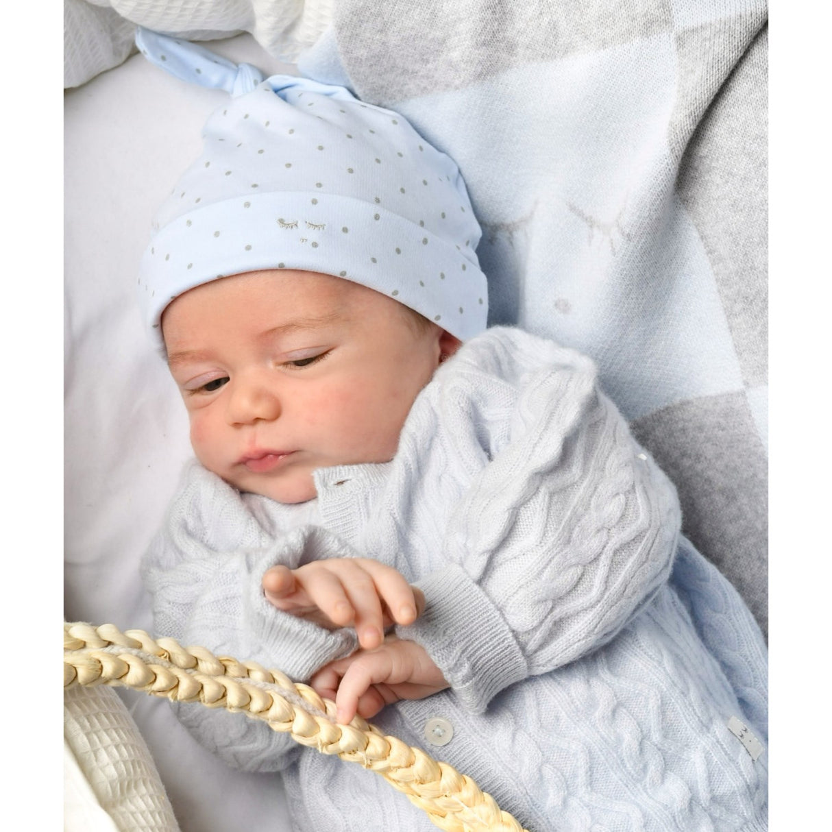 Livly Baby Blue Saturday Tossie Hat