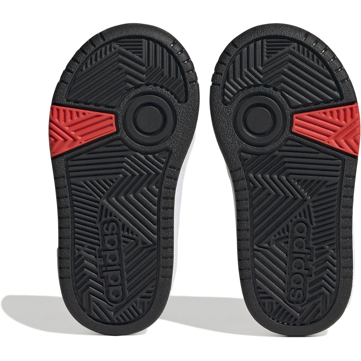 adidas Originals Ftwr White/Core Black/Bright Red Hoops 3.0 Cf I Sneakers