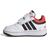 adidas Originals Ftwr White/Core Black/Bright Red Hoops 3.0 Cf I Sneakers