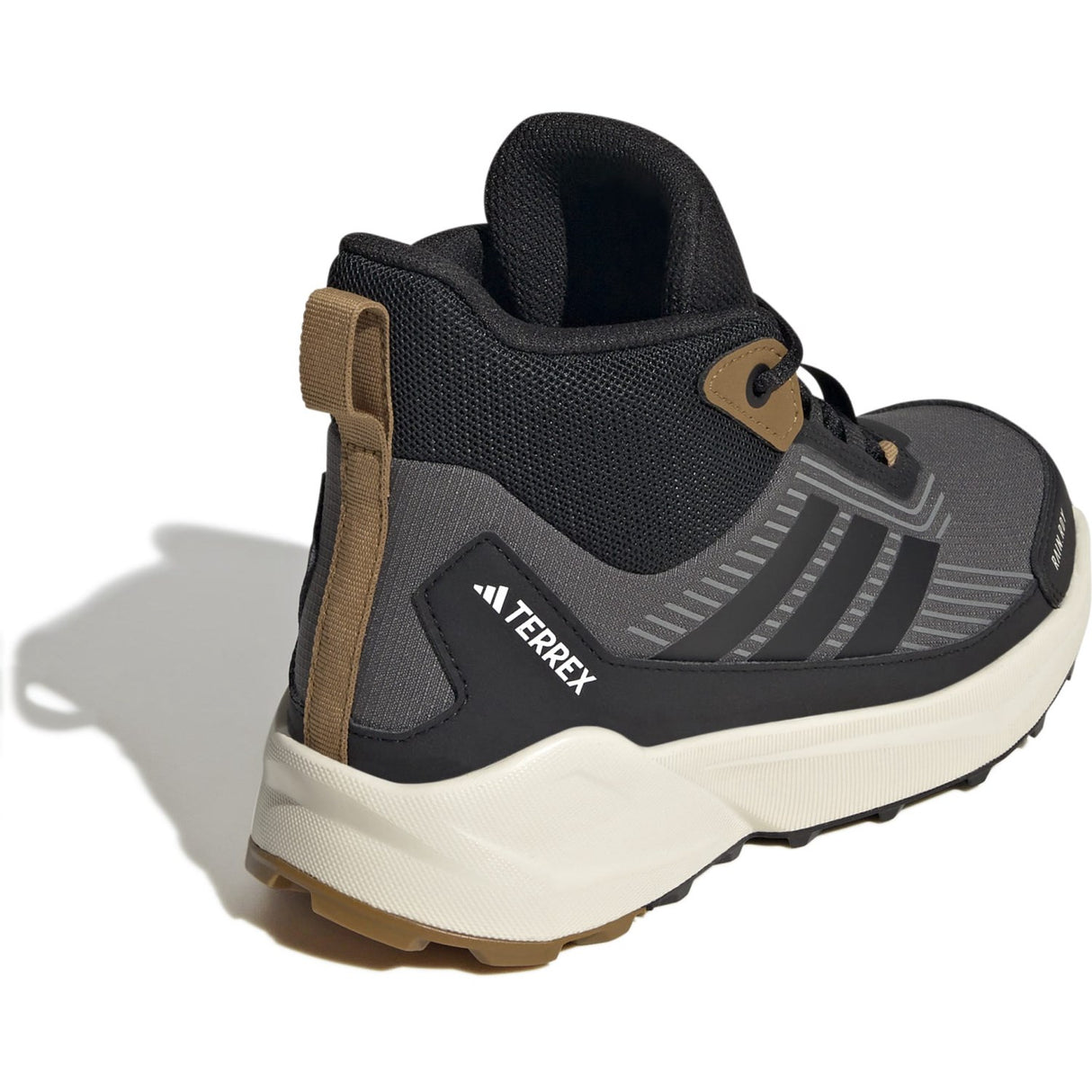 adidas Originals Grey Six/Core Black/Bronze Strata Terrex Trailmaker 2 Mid Cp K Shoe