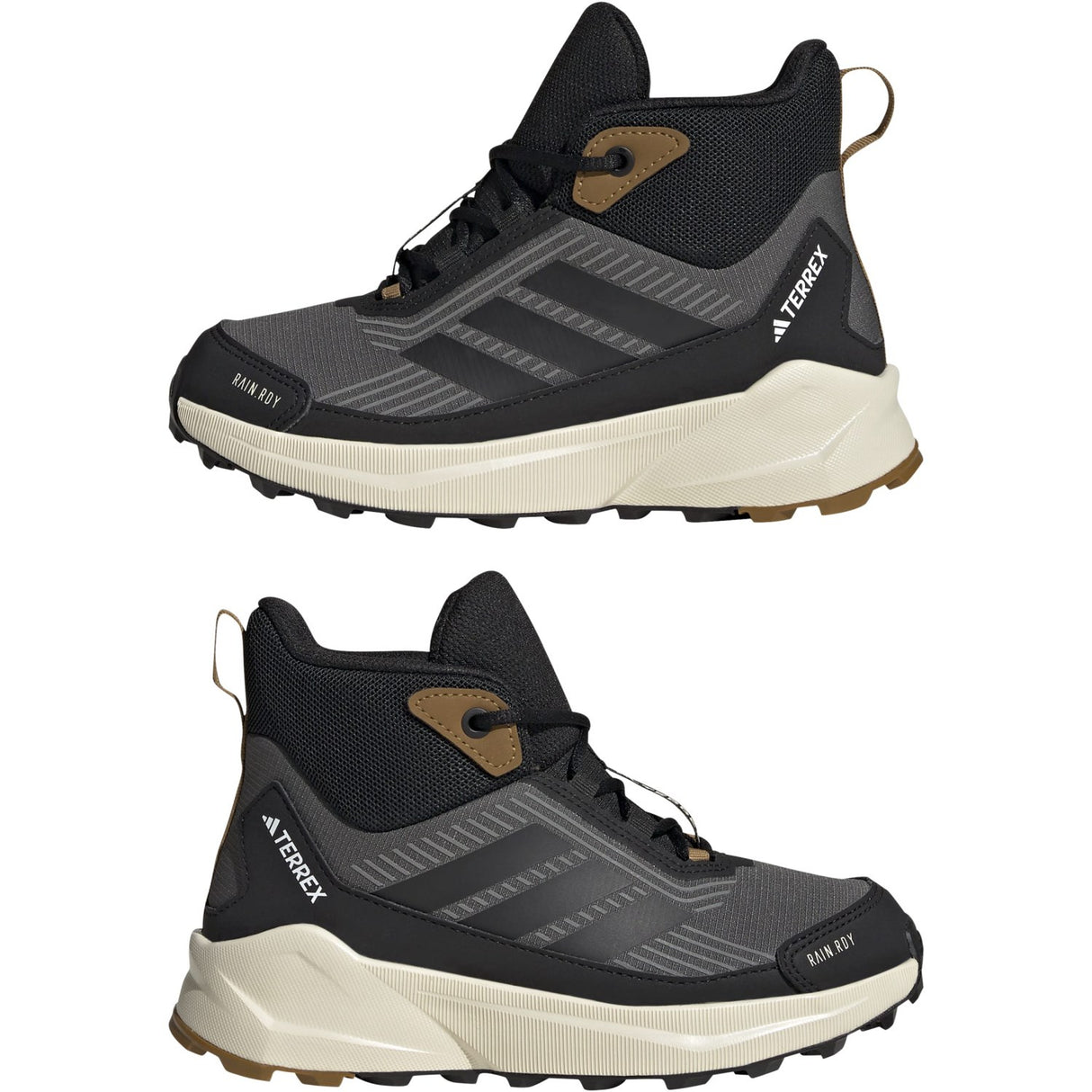 adidas Originals Grey Six/Core Black/Bronze Strata Terrex Trailmaker 2 Mid Cp K Shoe