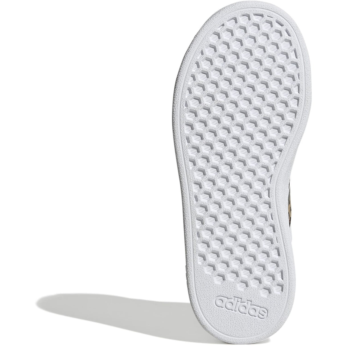 adidas Originals Ftwr White/Magic Beige/Matte Gold Grand Court 2.0 El C Sneakers