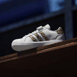 adidas Originals Ftwr White/Magic Beige/Matte Gold Grand Court 2.0 El C Sneakers