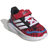 adidas Originals Pure Ruby/Ftwr White/Bright Blue Runfalcon Spider-Man El I Sneakers