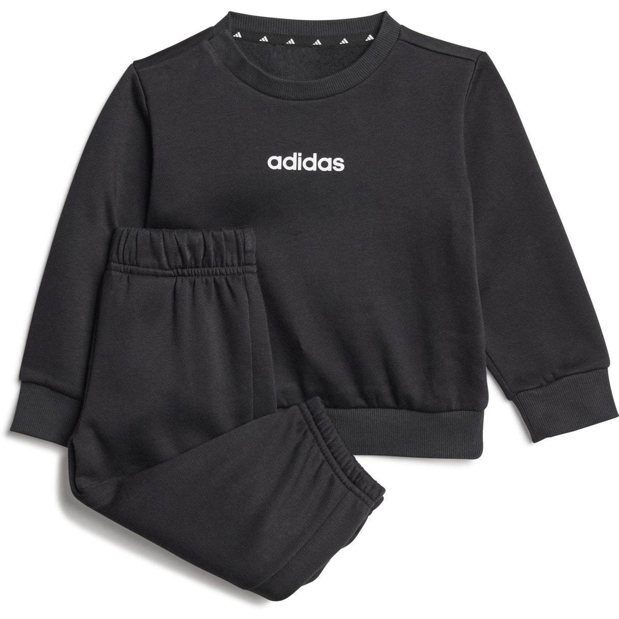 adidas Originals Black/White I Lin Fl Jog Sweat Set