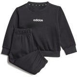adidas Originals Black/White I Lin Fl Jog Sweat Set