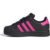 adidas Originals Core Black/Lucid Pink/Core Black Superstar Ii C Sneakers
