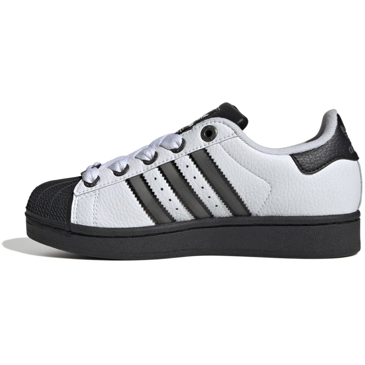 adidas Originals Ftwr White/Matte Silver/Core Black Superstar Ii J Sneakers