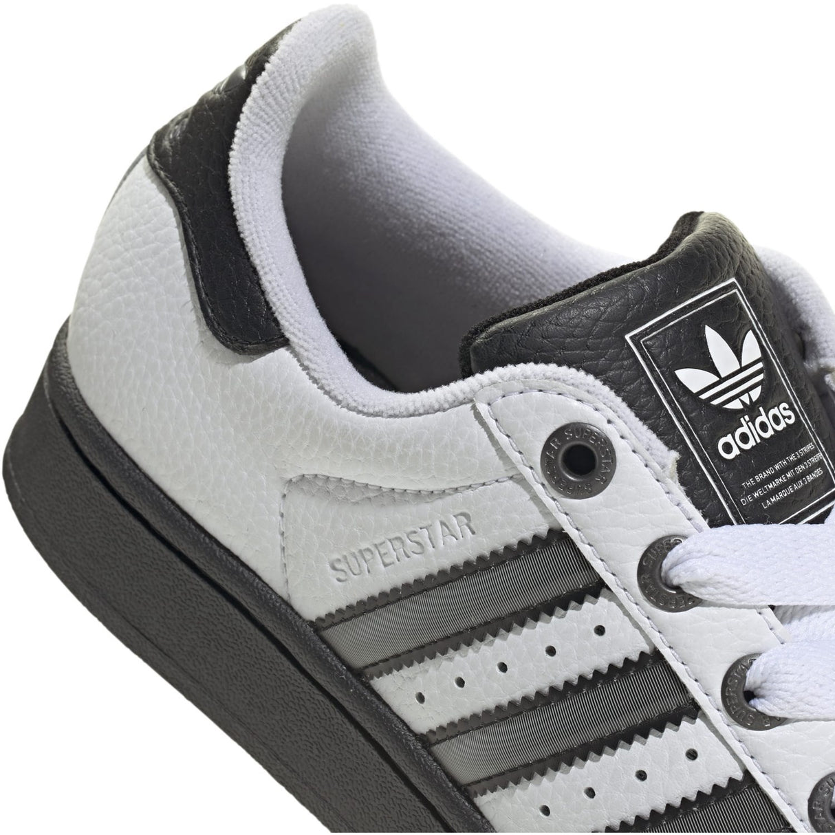 adidas Originals Ftwr White/Matte Silver/Core Black Superstar Ii J Sneakers