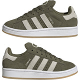adidas Originals Medium Dark Khaki/Off White/Ftwr White Campus 00S J Sneakers