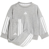 adidas Originals Medium Grey Heather/White I 3S Ft Jog 240 Sweat Set