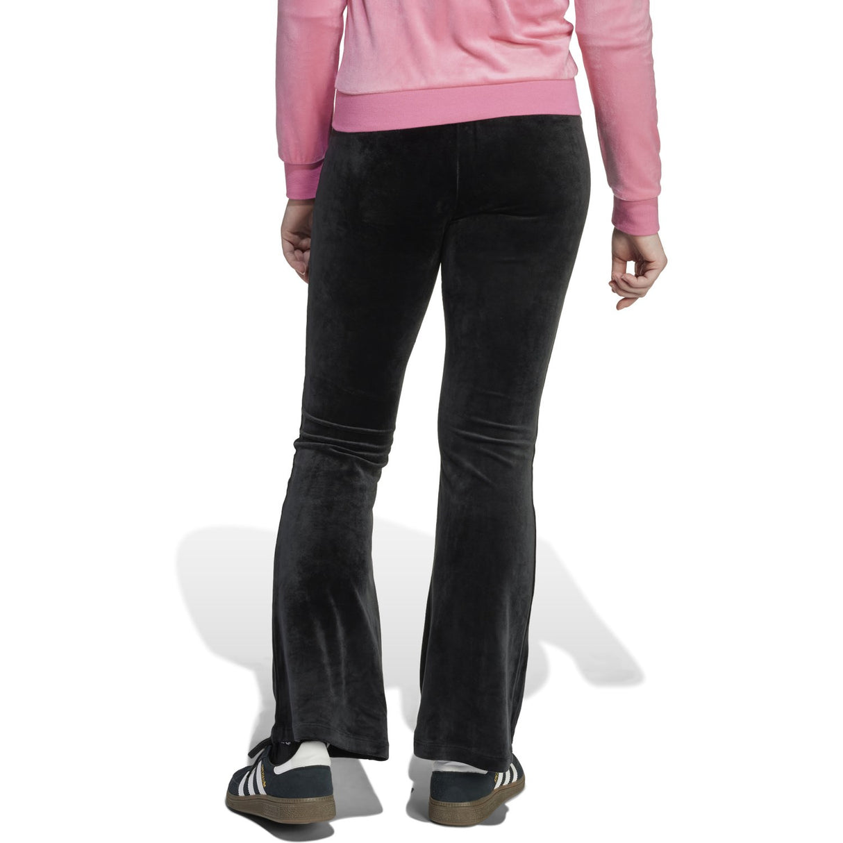 adidas Originals Black/White Velour Pants