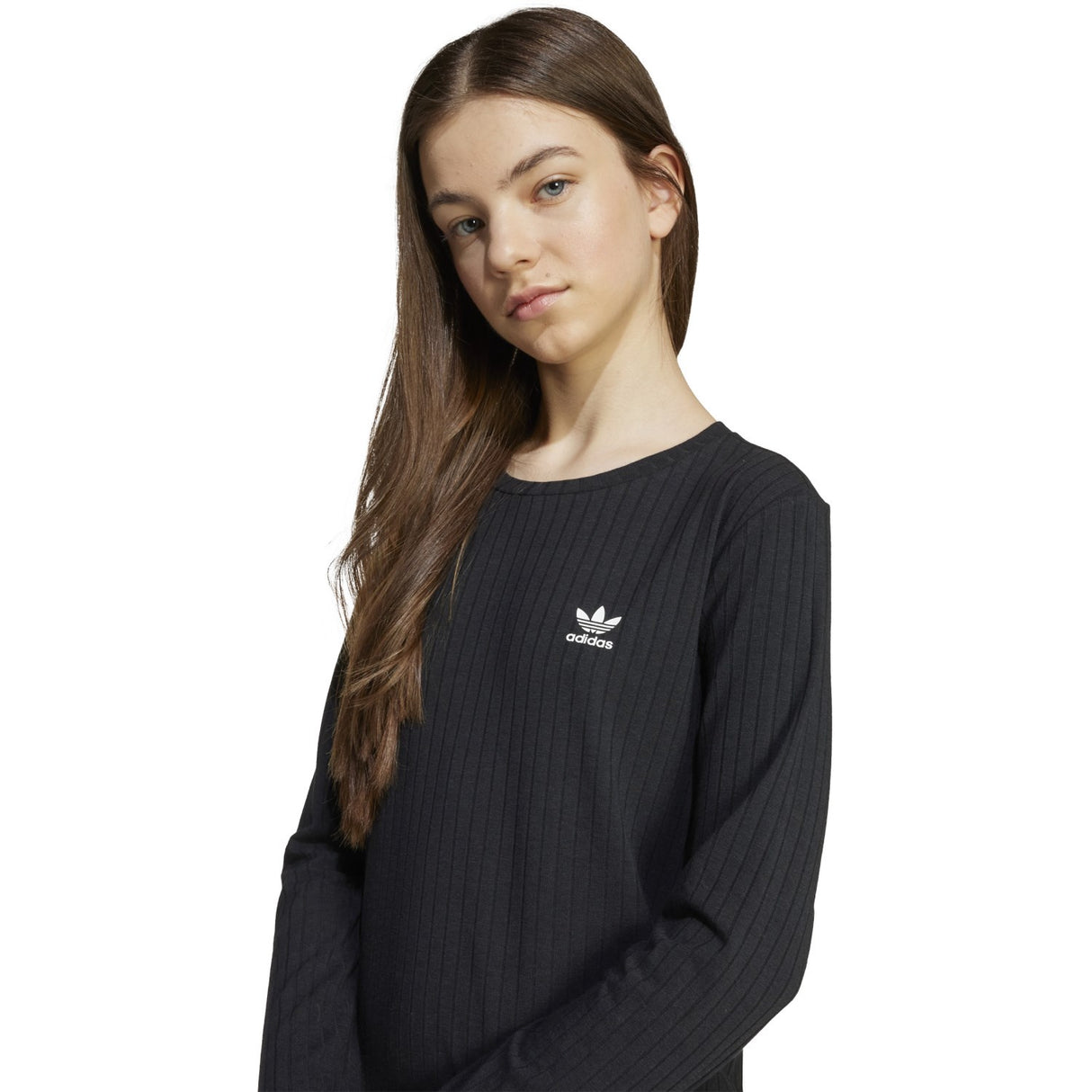 adidas Originals Black/White Wide Rib Dress