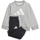 adidas Originals Medium Grey Heather/White I Bl Fl Jog 240 Sweat Set