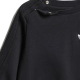 adidas Originals Black/Light Denim Denim Crew Set