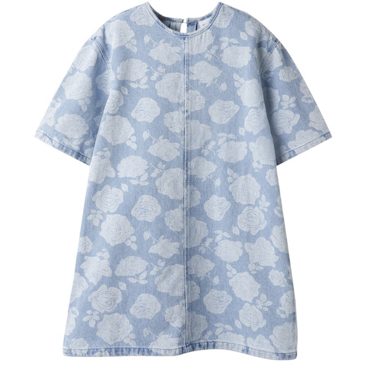 Name It Light Blue Denim Nkfsilla Dnm Ss Dress 2121-Za H