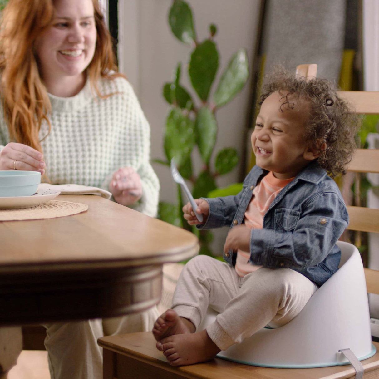 Ingenuity Teal Simplicity Seat™ Easy-Clean Booster Baby Seat