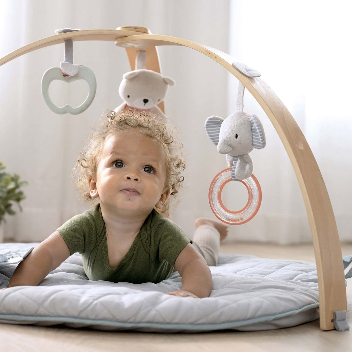 Ingenuity Grey Reversable Baby Gym