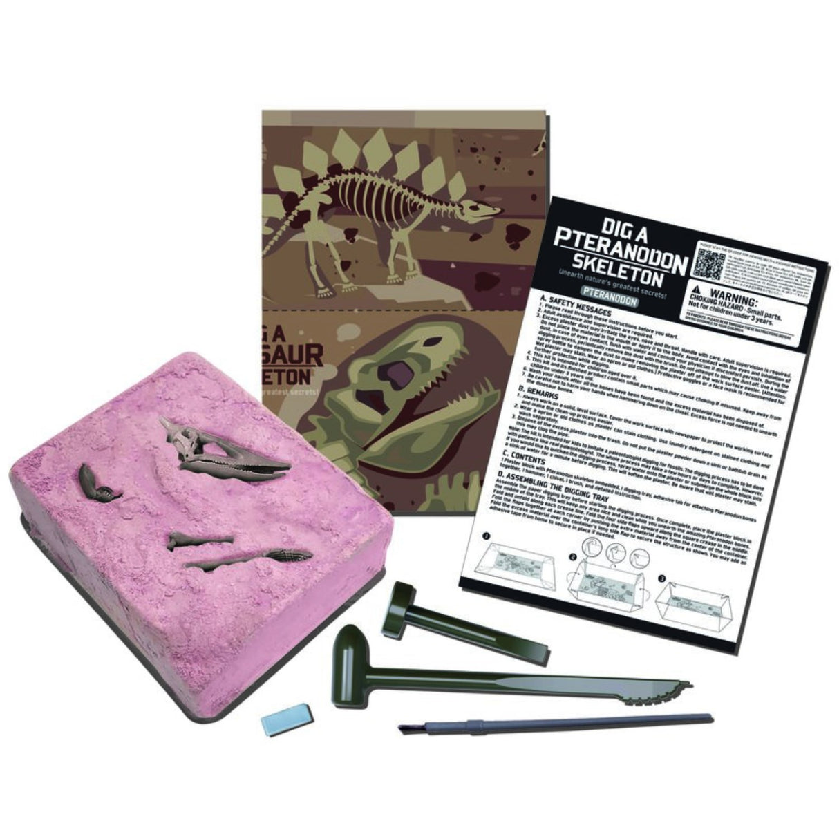 4M Excavate A Pteranodon-Skeleton