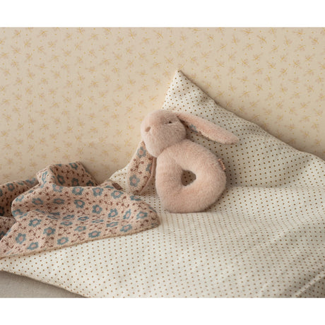 Maileg Bunny Rattle Set - Powder