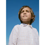 MarMar Fine Linen Summer Check Tommy Shirt