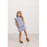 MarMar Fine Cotton Navy Stripe Pala Shorts