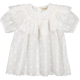 MarMar Dobby Dots Gentle White Delsa B Dress