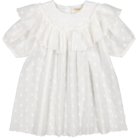 MarMar Dobby Dots Gentle White Delsa Dress