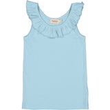 MarMar Modal Fine Rib Heavenly Blue Tamar Top