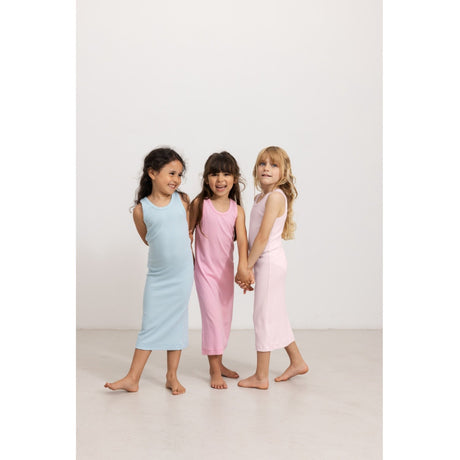MarMar Modal Fine Rib Pink Blossom Dudu Dress