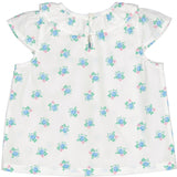 MarMar Poplin Summer Bouquet Talsa SS Top