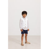 MarMar Fine Linen Summer Check Tommy Shirt