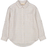 MarMar Fine Linen Summer Check Tommy Shirt