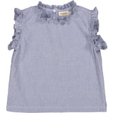MarMar Fine Cotton Navy Stripe Tirra Top