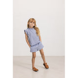 MarMar Fine Cotton Navy Stripe Tirra Top