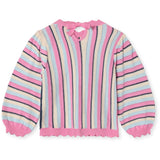 Fliink Sandshell Multi Bowie Stripe Blouse