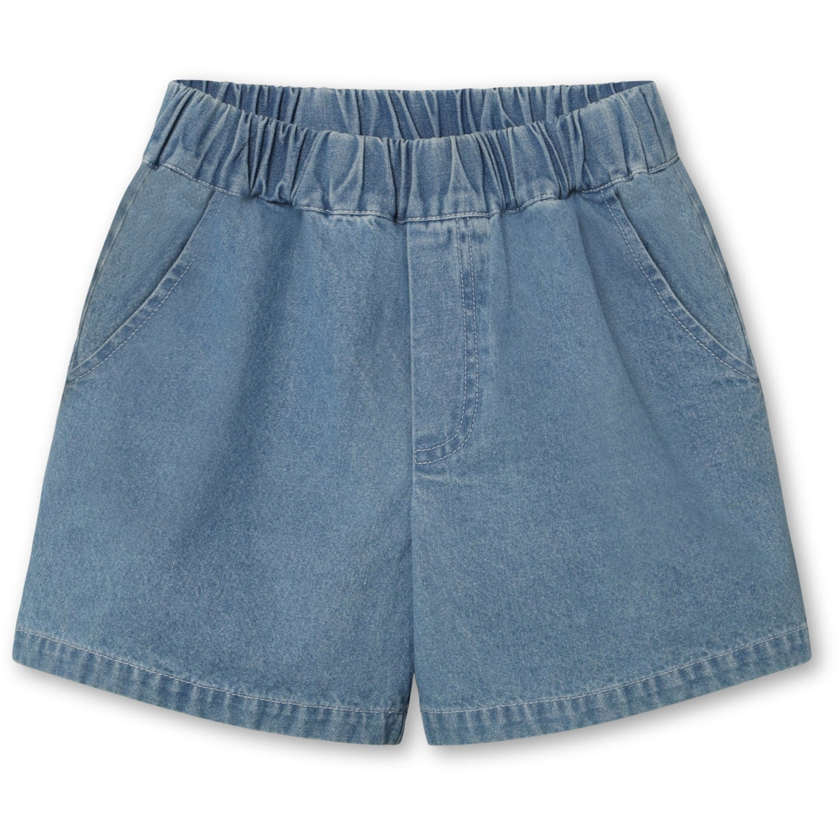 Fliink Light Denim Blue Don Denim Shorts