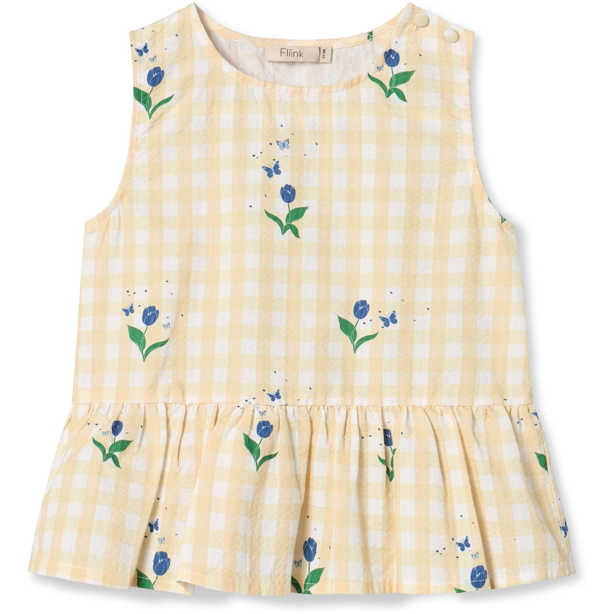 Fliink Sunlight Flower Aop Agnes Flower Top