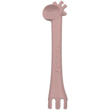 Tiny Tot Rose Beginner Spoon Silicone