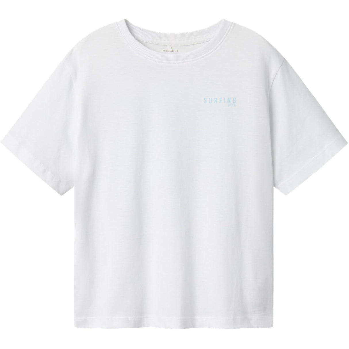 Name It Lucent White Nkmhirlan Ss Nreg Top Pb