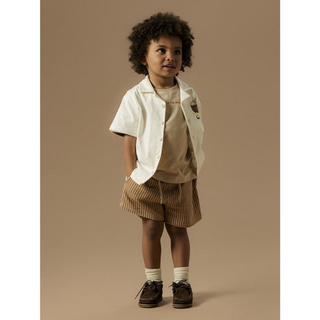 Name It Cloud Dancer Nmmhisher Nreg Ss Shirt