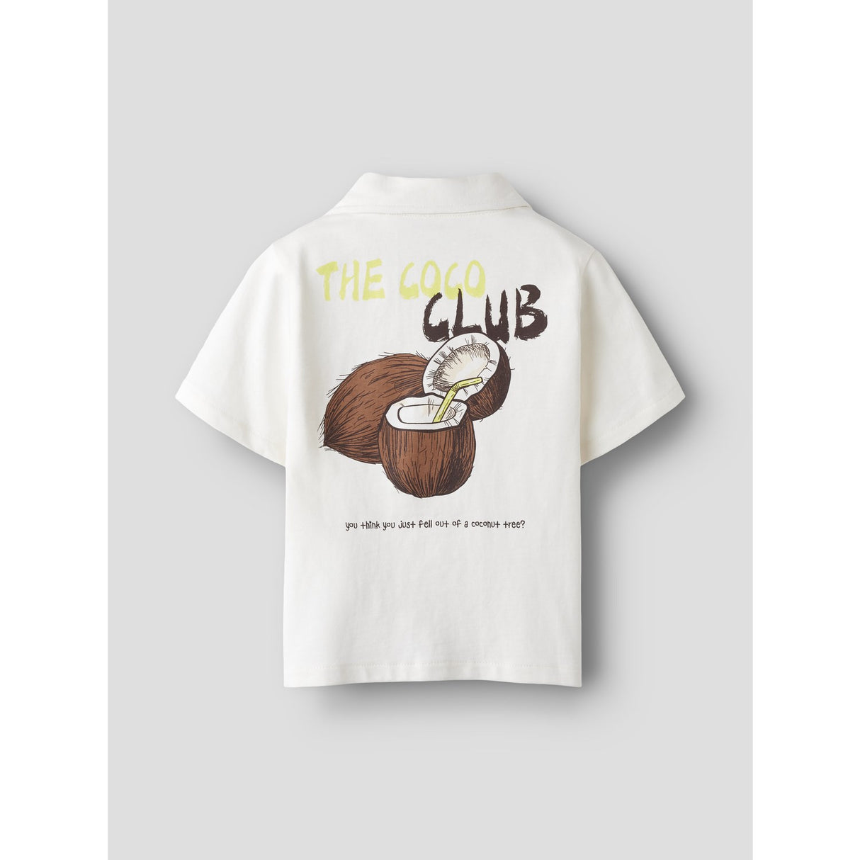 Name It Cloud Dancer Nmmhisher Nreg Ss Shirt