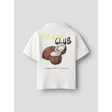 Name It Cloud Dancer Nmmhisher Nreg Ss Shirt