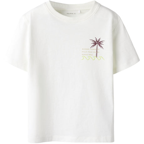 Name It Cloud Dancer Nmmhelix Ss Nreg Top